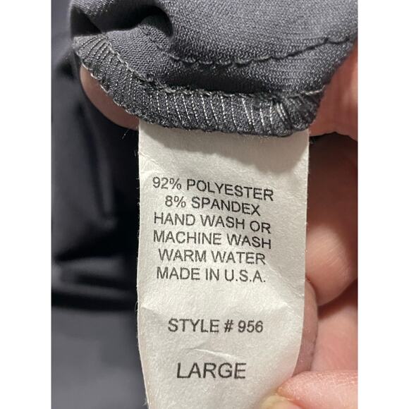 NWT Last Tango Long Sleeve Tunic Swing Top Womens Large USA Lined Gray Style 956 - Picture 9 of 11